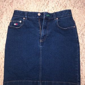 Tommy Hilfiger Jean denim skirt vintage